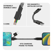 Load image into Gallery viewer, 4 In 1 PD Fast Charging Portable Application TYPE-C 60W For Iphone 27W Fast Charging Data Cable Keychain Data Cable
