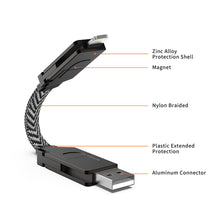 Load image into Gallery viewer, 4 In 1 PD Fast Charging Portable Application TYPE-C 60W For Iphone 27W Fast Charging Data Cable Keychain Data Cable
