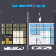 Load image into Gallery viewer, 33 Key Wired Mechanical Numeric Keypad with Multi-color Lights Suitable for Finance, Business, Laptop Numeric Keyboard
