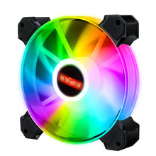 Load image into Gallery viewer, 12cm Rgb 5v Pwm 3+4pin Case Fan Quiet PC Radiator CPU Cooler ARGB Sync With Motherboard Fans Silent Cooling Fan Colorful Lights
