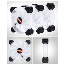 Load image into Gallery viewer, 12cm Rgb 5v Pwm 3+4pin Case Fan Quiet PC Radiator CPU Cooler ARGB Sync With Motherboard Fans Silent Cooling Fan Colorful Lights
