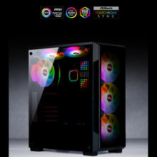 Load image into Gallery viewer, 12cm Rgb 5v Pwm 3+4pin Case Fan Quiet PC Radiator CPU Cooler ARGB Sync With Motherboard Fans Silent Cooling Fan Colorful Lights
