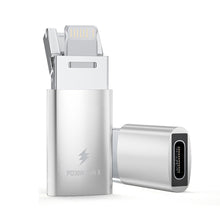 Load image into Gallery viewer, 3 in 1 OTG Adapter Type C Female to USB / Micro USB / Interface for iPhone Male OTG Adapter Data Transfer C Otg Connectors

