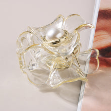 Load image into Gallery viewer, Elegant Retro Flowers Pearl Hair Clip Clamp Fashion Ponytail Crab Claw Woman Girl Hair Accessories
