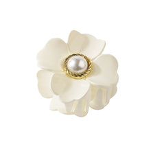 Load image into Gallery viewer, Elegant Retro Flowers Pearl Hair Clip Clamp Fashion Ponytail Crab Claw Woman Girl Hair Accessories
