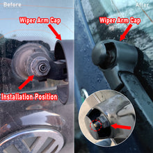 Load image into Gallery viewer, 2Pcs Car Rear Wiper Arm Rocker Cover Cap Washer Jet Nozzle For VW Golf 5 Mk5 1K 2003 - 2009 Rabbit GTI Jetta Sport Wagen Vento Variant
