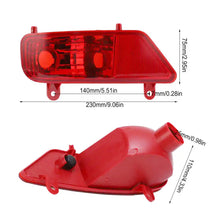 Load image into Gallery viewer, Car Red Rear Fog Light Assembly Replacement Accessories for Peugeot 3008 5008 2009-2016 Left/Right
