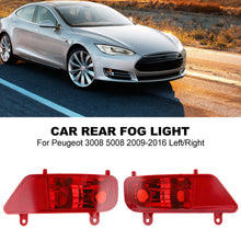 Load image into Gallery viewer, Car Red Rear Fog Light Assembly Replacement Accessories for Peugeot 3008 5008 2009-2016 Left/Right
