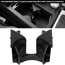 Load image into Gallery viewer, Car Drink Cup Holder Bracket Front Centre Console Water for Mercedes Benz C Class E Class W204 W212 W207 2008-2015 2046802391
