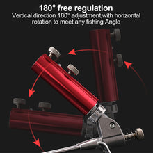 Load image into Gallery viewer, Fishing Universal Ground Socket Stainless Steel Multifunctional Battery Ground Socket Fishing Rod Bracket Outdoor Fishing Accessories
