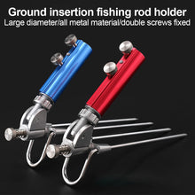 Load image into Gallery viewer, Fishing Universal Ground Socket Stainless Steel Multifunctional Battery Ground Socket Fishing Rod Bracket Outdoor Fishing Accessories
