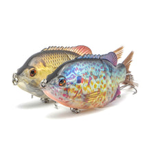 Load image into Gallery viewer, 1PC 15CM/57G Multisection Lure Bionic Bait ABS Floating Topwater Baits With Hairtail Sea Fishing Float Bait
