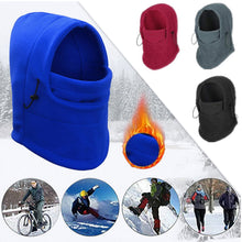 Load image into Gallery viewer, Winter Outdoor Riding Windproof Mask Grab Fleece Thickened Warm Storm Cap Sports Scarf CS Mask Ski Face Protection Equipment
