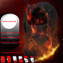 Load image into Gallery viewer, Winter Outdoor Riding Windproof Mask Grab Fleece Thickened Warm Storm Cap Sports Scarf CS Mask Ski Face Protection Equipment
