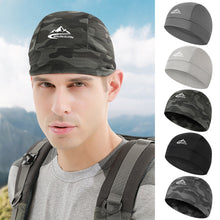 Load image into Gallery viewer, Cycling Speed Dry Pullover Cap Ice Silk UPF50+Sunscreen Breathable Running Sports Fitness Cap With Breathable Mesh
