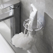 Load image into Gallery viewer, 1Pc Self-adhesive Wall Mount Toothpaste Dispenser Toothbrush Holder Storage Squeezer Shaver Holder Bathroom Shelves
