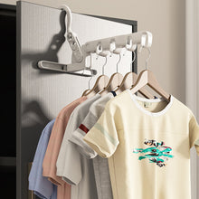 Load image into Gallery viewer, 1Pc Five-holes Folding Clothes Hanger Portable Travel Hotel Dry Hanger Multi-functional Clothes Hanger Clothes Organizer Save Space
