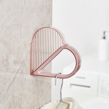 Load image into Gallery viewer, 1Pc Hanger Organizer Love Shaped Shelf Wall Clothes Hanging Tools Waterproof For Adult Child Hanger Household Wardrobe Storage Space

