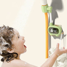 Load image into Gallery viewer, 1Pc Small Dinosaur Shower Stand Bathroom Shower Stand Perforation-Free Universal Adjustable Shower Head Holder Shower Stand
