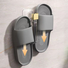 Load image into Gallery viewer, 1Pc Bathroom Slipper Rack Slipper Hook Draining Rack Wall Mounted Hanging Hanger Wall Storage Shoe Rack
