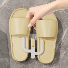 Load image into Gallery viewer, 1Pc Bathroom Slipper Rack Slipper Hook Draining Rack Wall Mounted Hanging Hanger Wall Storage Shoe Rack

