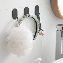 Load image into Gallery viewer, 5Pcs Carbon Steel Wall Mounted Hooks Towel Hook Rustproof Hook Hanger Coat Rack Clothes Hook Bedroom Kitchen Bathroom Accessories
