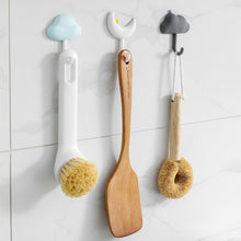 Load image into Gallery viewer, 3Pcs/Set Creative Cloud Series Wall Mounted Hooks Towel Hook Rustproof Hook Hanger Coat Rack Clothes Hook Bedroom Kitchen Bathroom Accessories
