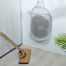 Load image into Gallery viewer, 1Pc Collapsible Wall Hanging Laundry Basket Multi-Functional Storage Bag Bathroom Perforation-Free Mesh Cloth Clothes Hanging Object
