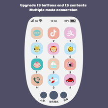 Load image into Gallery viewer, Baby Phone Toy Music Sound Telephone Sleeping Toys With Teether Simulation Phone Kids Infant Early Educational Toy Kids Gifts
