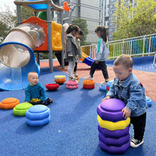 Load image into Gallery viewer, Balance Stepping Stones Set Kids Sensory Foam River Jumping Steps Stones Indoor Outdoor Family Kindergarten Funny Game Toys
