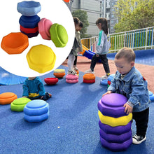 Load image into Gallery viewer, Balance Stepping Stones Set Kids Sensory Foam River Jumping Steps Stones Indoor Outdoor Family Kindergarten Funny Game Toys
