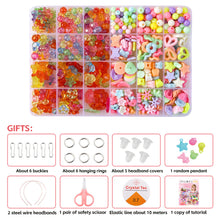 Load image into Gallery viewer, Girls DIY Bead Set Jewelry Making Kit for Kids Girl Pearl Beads Bracelets Rings Necklaces Creativity Kits Art Craft
