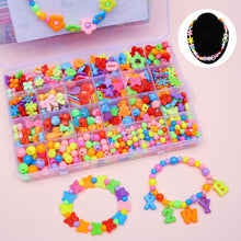 Load image into Gallery viewer, Girls DIY Bead Set Jewelry Making Kit for Kids Girl Pearl Beads Bracelets Rings Necklaces Creativity Kits Art Craft
