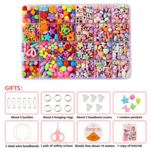 Load image into Gallery viewer, Girls DIY Bead Set Jewelry Making Kit for Kids Girl Pearl Beads Bracelets Rings Necklaces Creativity Kits Art Craft
