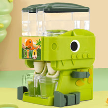 Load image into Gallery viewer, Mini Children Dinosaur Water Dispenser Toy Simulation Kitchen Toys Cold Water Juice Fountain Toy Drinking Fountain Pretend Play Toys
