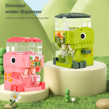 Load image into Gallery viewer, Mini Children Dinosaur Water Dispenser Toy Simulation Kitchen Toys Cold Water Juice Fountain Toy Drinking Fountain Pretend Play Toys
