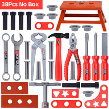 Load image into Gallery viewer, Children's Toolbox Set Simulation Repair Tools Electric Drill Screwdriver Tool Kit Pretend Play Toy Plastic Toy
