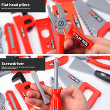 Load image into Gallery viewer, Children's Toolbox Set Simulation Repair Tools Electric Drill Screwdriver Tool Kit Pretend Play Toy Plastic Toy
