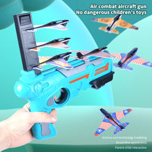 Load image into Gallery viewer, Airplane Launcher Toy Aircraft Gun Launcher Boys Toys Bubble Catapult Parent-child Games Children Outdoor Sports Toy
