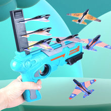 Load image into Gallery viewer, Airplane Launcher Toy Aircraft Gun Launcher Boys Toys Bubble Catapult Parent-child Games Children Outdoor Sports Toy
