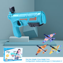 Load image into Gallery viewer, Airplane Launcher Toy Aircraft Gun Launcher Boys Toys Bubble Catapult Parent-child Games Children Outdoor Sports Toy
