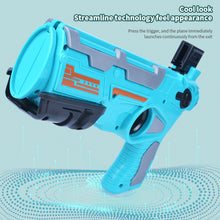 Load image into Gallery viewer, Airplane Launcher Toy Aircraft Gun Launcher Boys Toys Bubble Catapult Parent-child Games Children Outdoor Sports Toy
