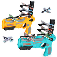 Load image into Gallery viewer, Airplane Launcher Toy Aircraft Gun Launcher Boys Toys Bubble Catapult Parent-child Games Children Outdoor Sports Toy
