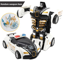 Load image into Gallery viewer, Boys Deformation Vehicle Toys Transform CarRobot Model Push and Go Car Vehicle Toy Race Inertia Car Toy Christmas Gift
