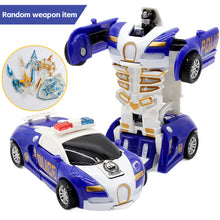 Load image into Gallery viewer, Boys Deformation Vehicle Toys Transform CarRobot Model Push and Go Car Vehicle Toy Race Inertia Car Toy Christmas Gift
