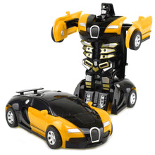 Load image into Gallery viewer, Boys Deformation Vehicle Toys Transform CarRobot Model Push and Go Car Vehicle Toy Race Inertia Car Toy Christmas Gift
