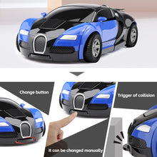 Load image into Gallery viewer, Boys Deformation Vehicle Toys Transform CarRobot Model Push and Go Car Vehicle Toy Race Inertia Car Toy Christmas Gift
