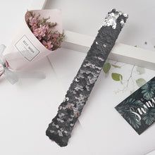 Load image into Gallery viewer, Shiny Glitter Slap Bracelet Two Color Change Wrist Strap Kid Friendship Couples Bracelets New Year Party Decoration
