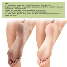 Load image into Gallery viewer, Foot Exfoliation Spray Remove Calluses Dead Skin Moisturizing Nourishing Foot Skin Green Tea Citrus Flavor Foot Care Spray
