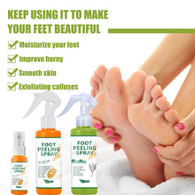 Load image into Gallery viewer, Foot Exfoliation Spray Remove Calluses Dead Skin Moisturizing Nourishing Foot Skin Green Tea Citrus Flavor Foot Care Spray
